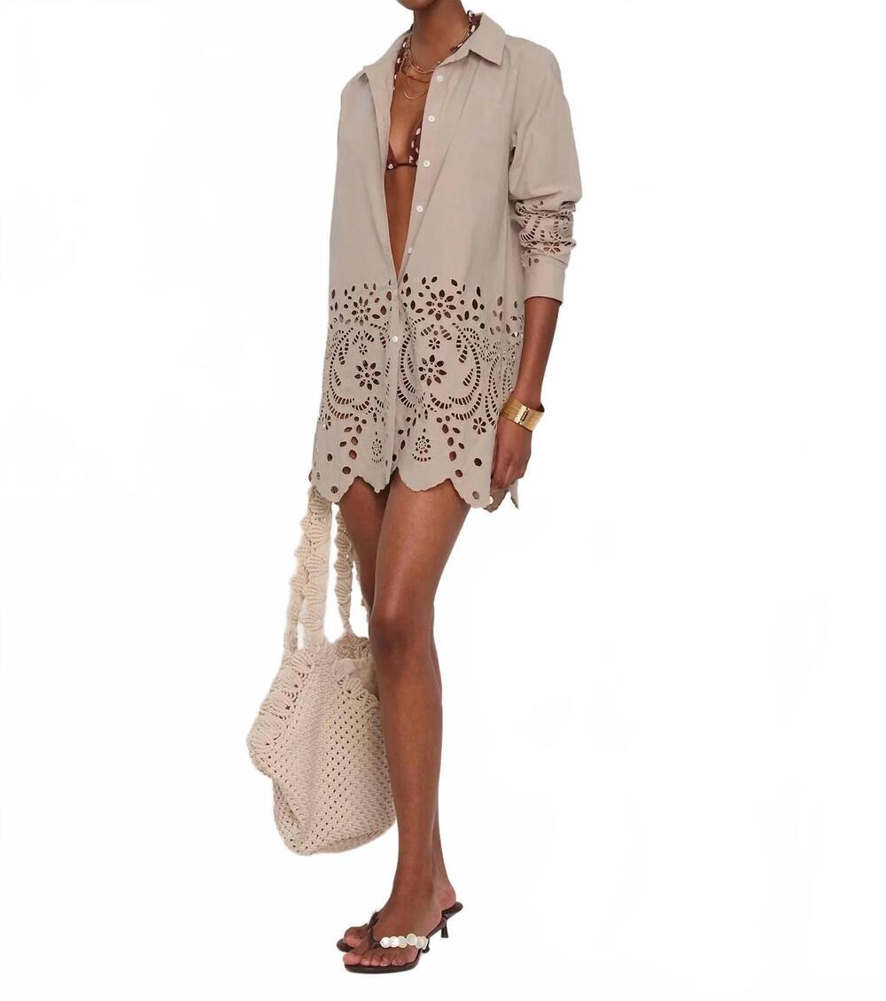 NEW HEARTLOOM women's yuko cover-up in moss
